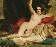 William Etty, Female Nude in a Landscape by William Etty.